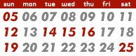 Calendar