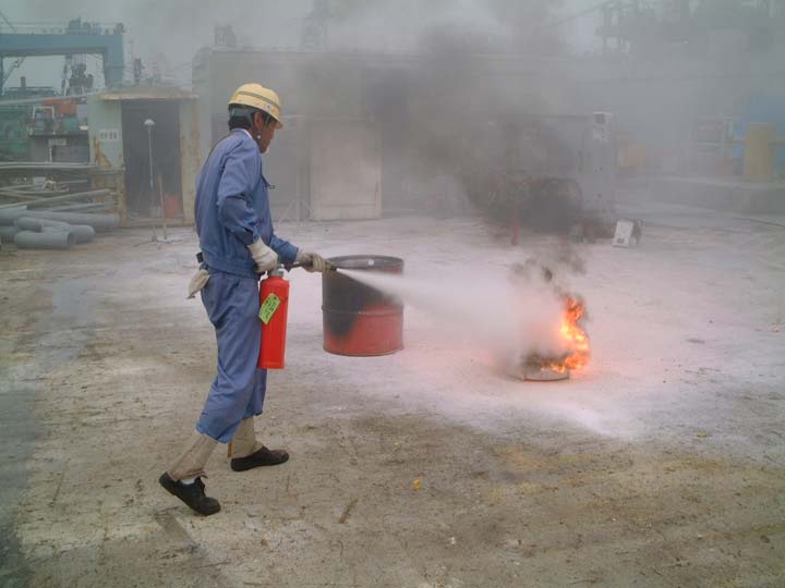 Fire Drill 2003 - Kyokuyo Shipyard