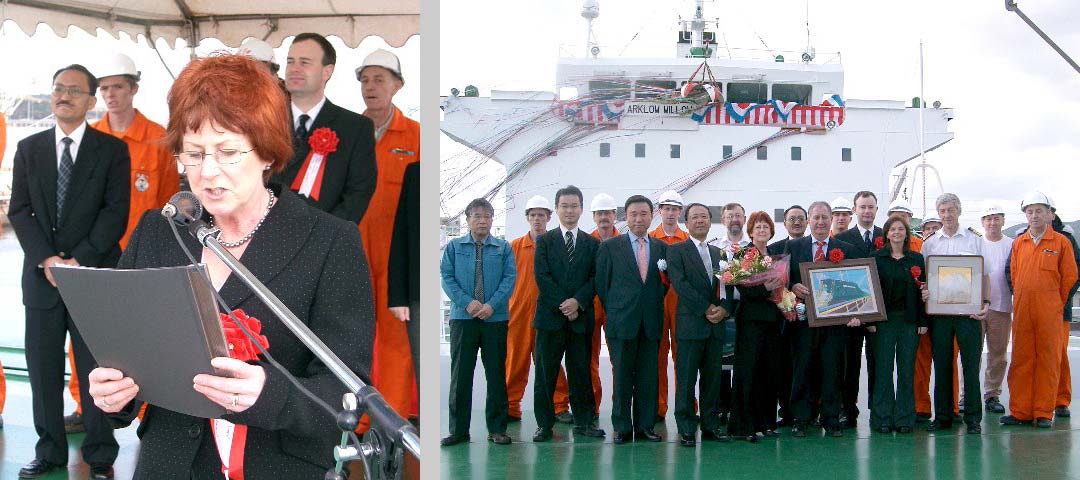 General Cargo ARKLOW WILLOW Ceremonies