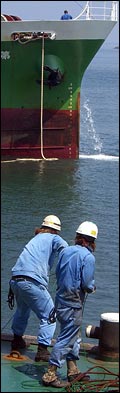 Berthing - Work of Dock Sailors
