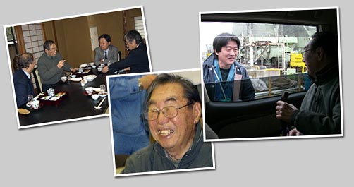 Mr Irahara visited Kyokuyo Shipyard