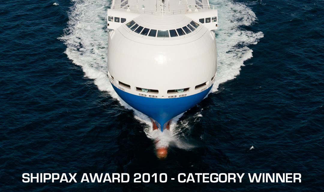 SSS-bowed CITY OF THE ST. PETERSBURG - Winner of Ship of the SHIPPAX 2010 Category