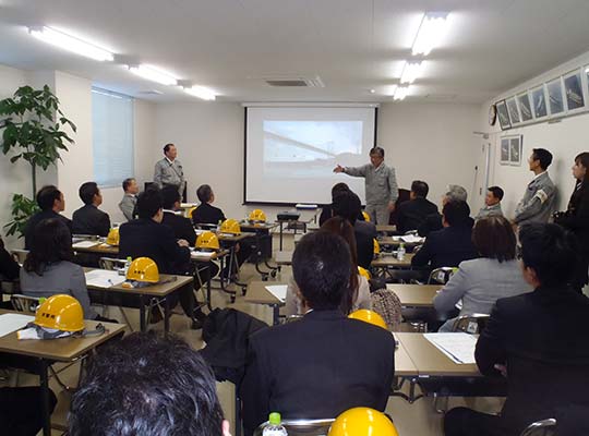 内航大型船輸送海運組合・若手研修会@旭洋