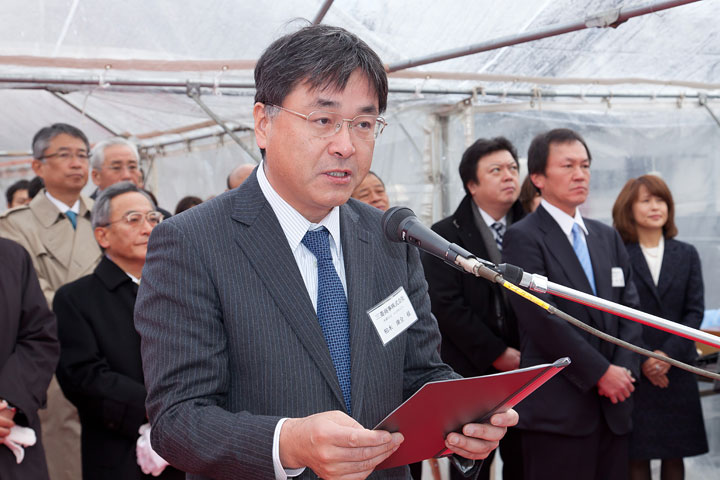 Naming by Mr. Kashiwagi - m.v. Ibuki - Kyokuyo Shipyard