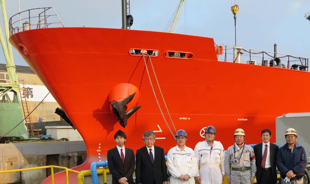 7,200cbm LPG Carrier Launching