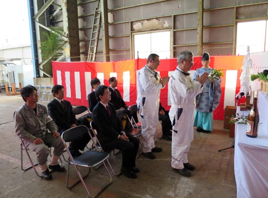 7,200cbm LPG Carrier Keel Laid