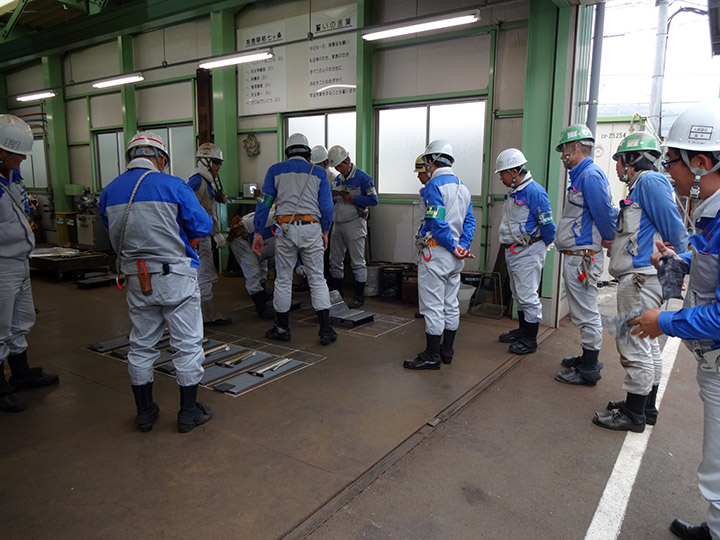 Intercompany Shipbuilding Skills Competition - Kyokuyo/Onozo