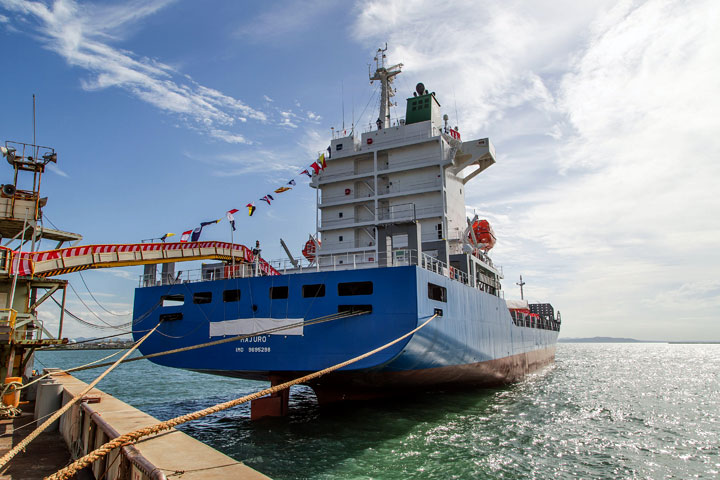 Naming and Delivery Ceremonies - m.v. Chitose - Kyokuyo Shipyard