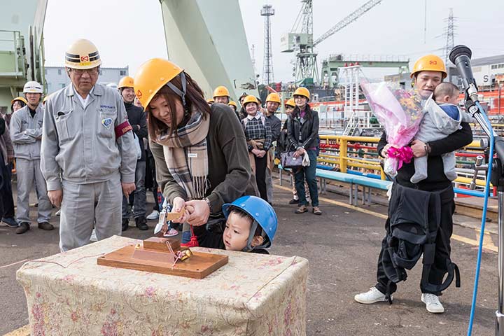 支綱切断でちゅよ