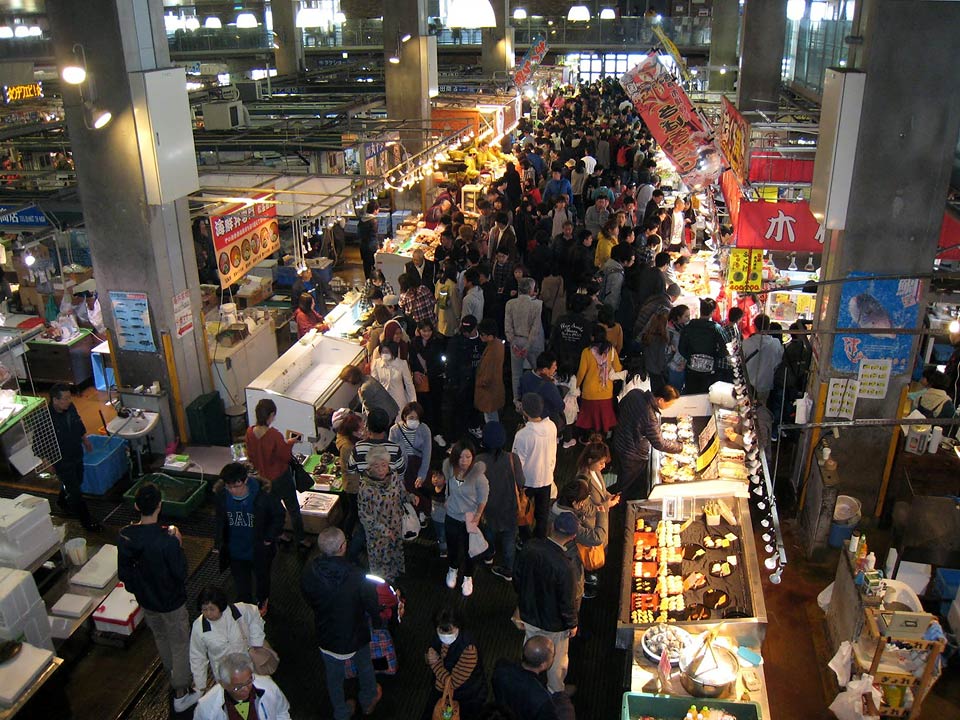 Karato Fish Market at Shimonoseki