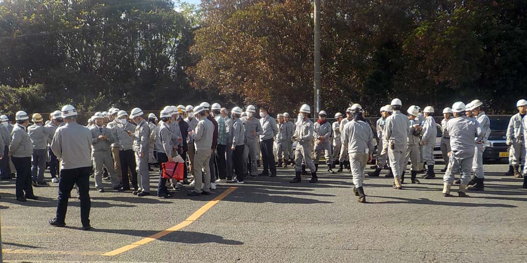 Evacuation Drill 2021 - Kyokuyo Shipyard