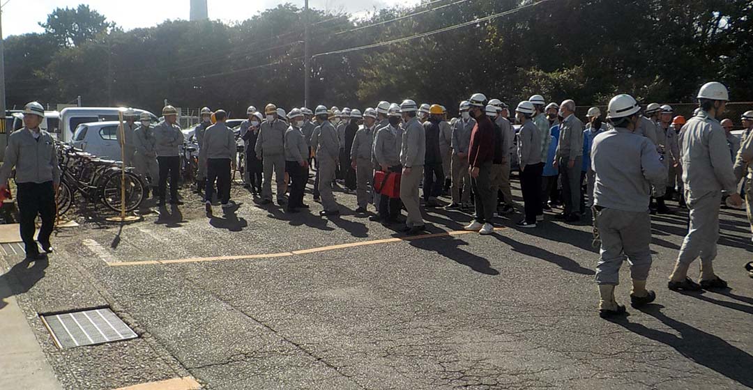 Evacuation Drill 2021 - Kyokuyo Shipyard