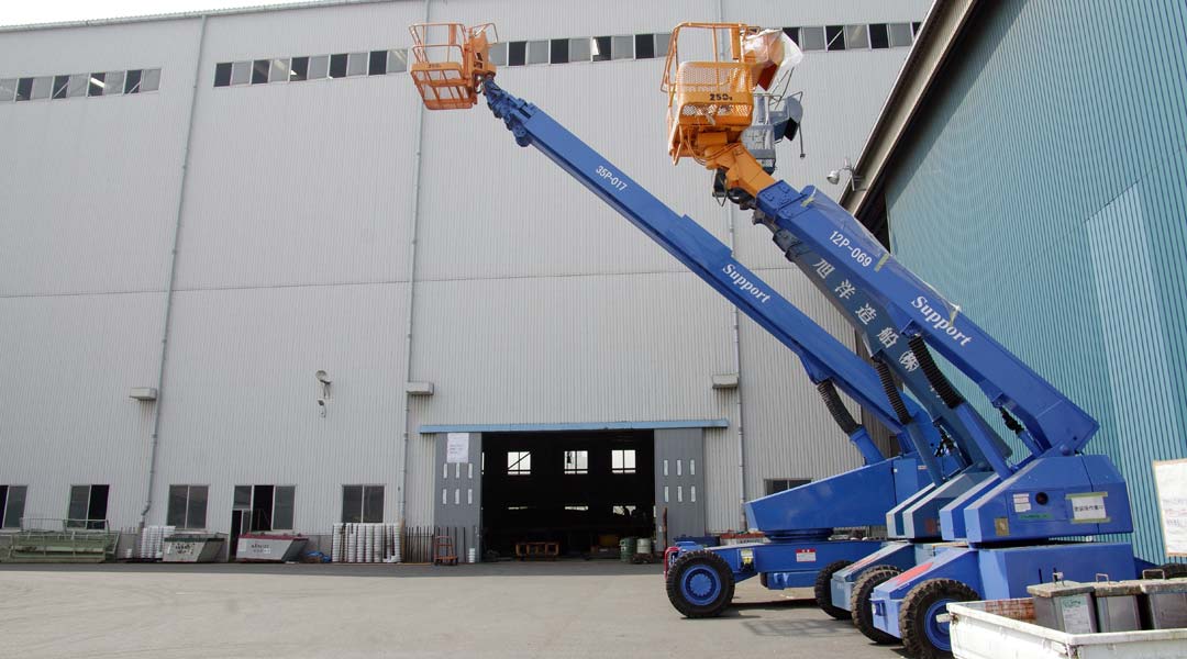 Aerial Working Platforms, aka Cherry Pickers