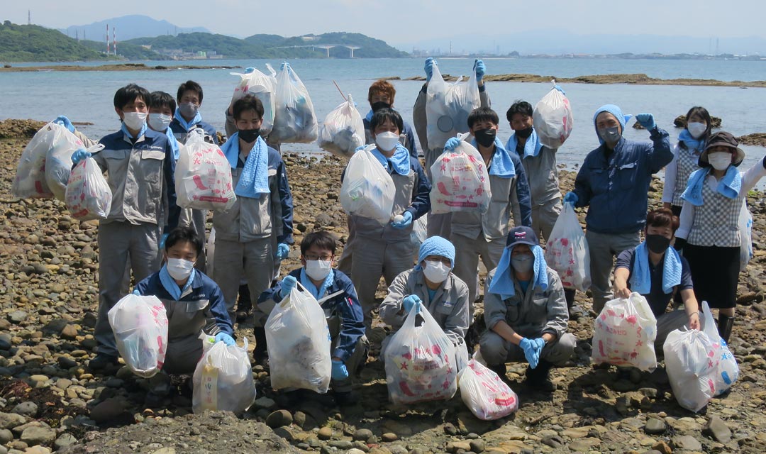 2022 Litter-picking Event - Kyokuyo Shipyard