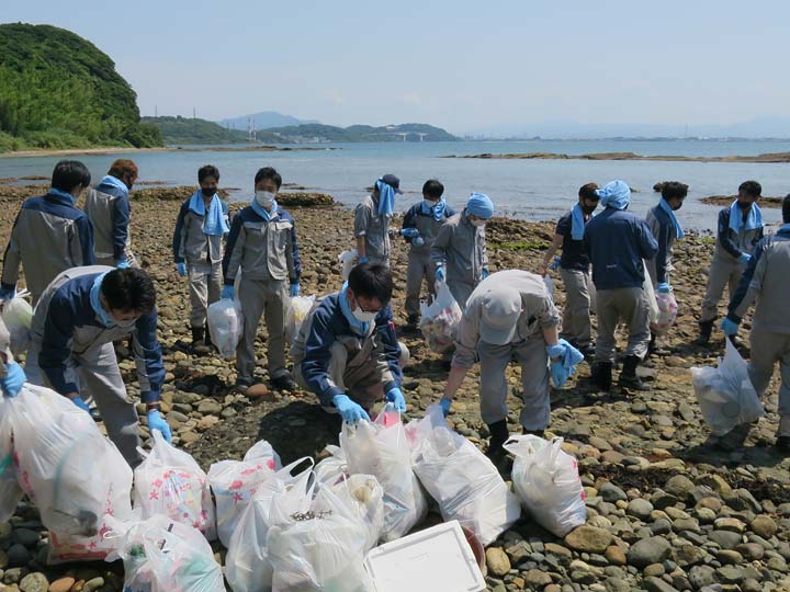 2022 Litter-picking Event - Kyokuyo Shipyard