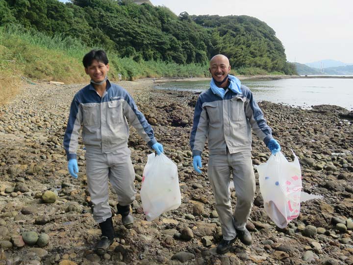 2022海ごみゼロウィーク秋の陣 - 旭洋造船