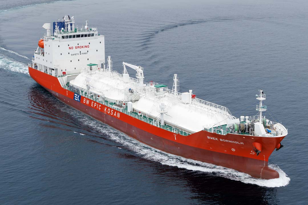 LPG Carrier BWEK BORNHOLM Naming & Delivery