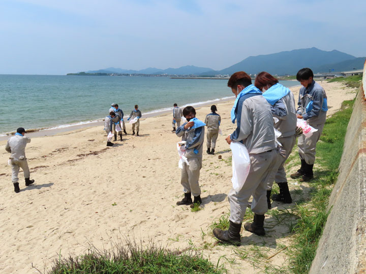 2023海ごみゼロウィーク春の陣 - 旭洋造船