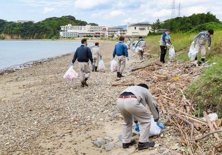 Litter-picking Event - Autumn 2023 - Kyokuyo Shipyard