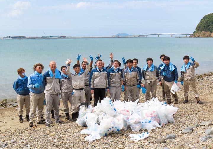 Litter-picking Event - Autumn 2023 - Kyokuyo Shipyard