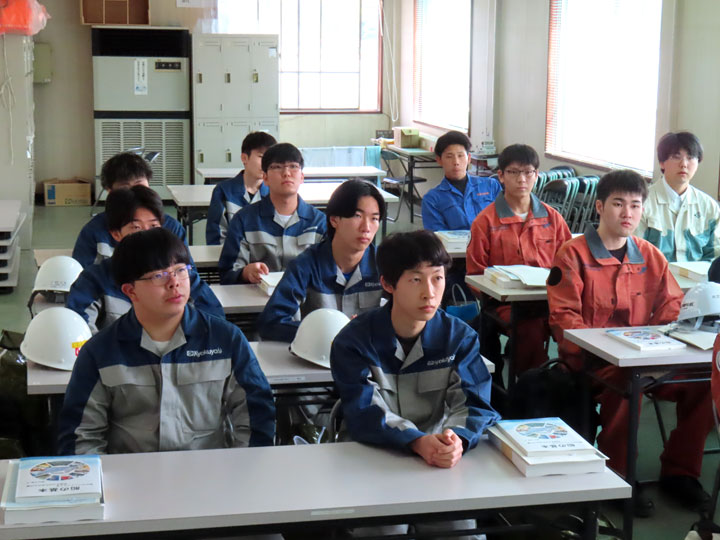 Our Newest Colleagues at Saiki, Oita - Kyokuyo Shipyard