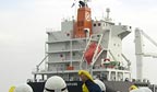 seeing off "HANJIN SEMARANG"