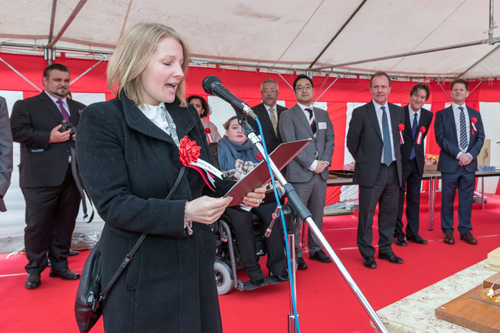 LPG Carrier EPIC SALINA - Naming by Mrs. Martin