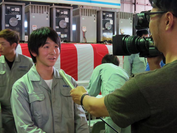 大分地域造船技術センターにて