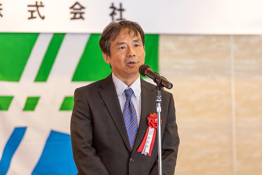 Container Carrier NAGARA Naming & Delivery - Mr. S. Otsubo, Senior Deputy Director-General, MLIT