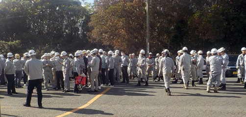 Evacuation Drill 2021 - Kyokuyo Shipyard Corporation