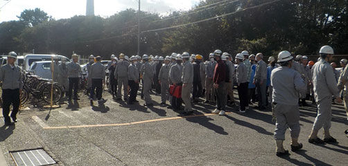 Evacuation Drill 2021 - Kyokuyo Shipyard Corporation
