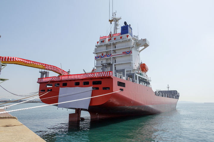 Container Carrier A WASHIBA Naming & Delivery Ceremonies