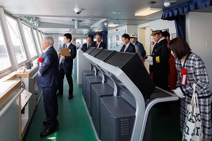 LPG Carrier GAS INFINITY Naming & Delivery